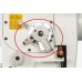Jack JK-2284B-4E промышленная швейная машина зигзагообразного стежка с автоматическими функциями