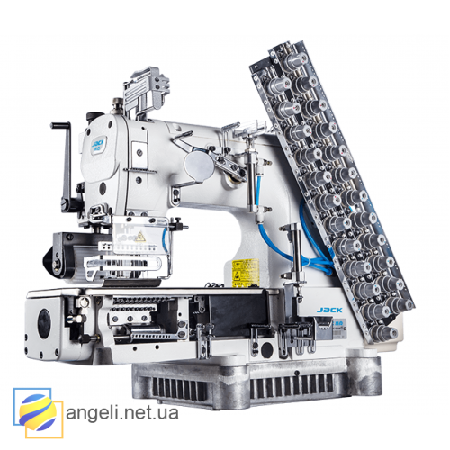 JACK JK-8009VCDI-06064P шестиигольная машина цепного стежка для ушивания эластичной резинки в пояс