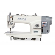  Minerva M5550-1 JDE Промислова прямострочна швейна машина з прямим приводом і обрізанням нитки