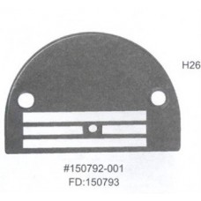 Игольная пластина H26 Ø 2,6 мм (150792-0-01) Универсальная