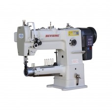 Рукавная швейная машина Beyoung BM-246V под окантовку с тройным продвижением и втроенным сервомотором