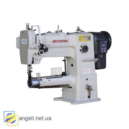 Рукавная швейная машина Beyoung BM-246V под окантовку с тройным продвижением и втроенным сервомотором