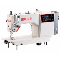Bruce R4200-DQ швейная машина с электронной регулировкой длины стежка и серво подъёмником лапки, для лёгких-средних материалов