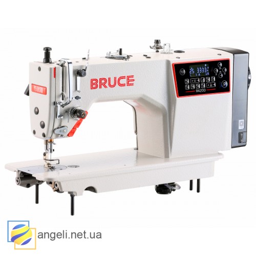Bruce R4200-4DHLQ-7 Промышленная швейная машина автомат с увеличенным челноком для средних и тяжёлых материалов