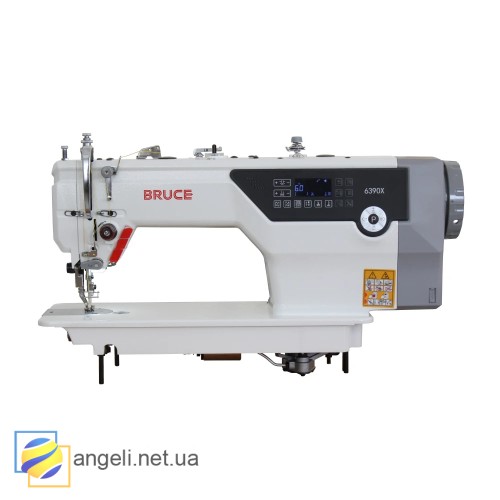 BRUCE BRC-6390X-C промислова швейна машина з подвійним транспортуванням матеріалу та автоматичними функціями