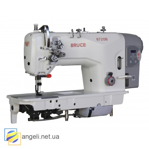 BRUCE BRC-8720B-003С двоголкова швейна машина без відключення голок з збільшеними човниками