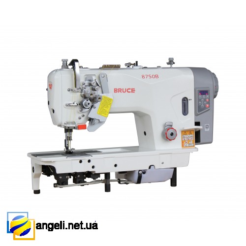 BRUCE BRC-8750B-A-005C промышленная двухигольная машина с увеличенными челноками и отключением игл