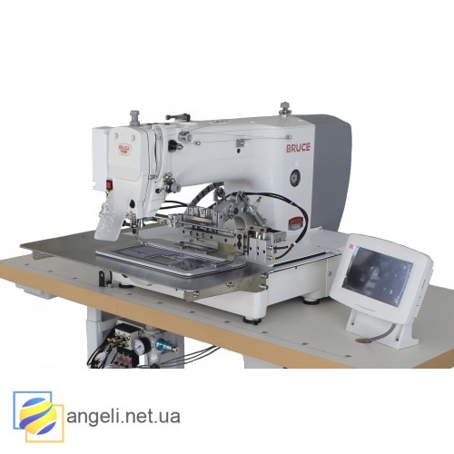  Bruce BRC-T2210-F3-D машина циклічного шиття з від’їзною пневматичною притискною лапою з робочим полем 220х100 мм