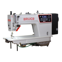 BRUCE R4000-B-S Швейная машина с закрытым масляным картером и автоматическими функциями