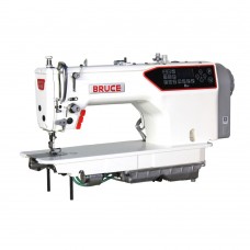 BRUCE R6F-E безпосадочна промислова швейна машина з голковим просуванням матеріалу, для легких та середніх тканин, з закритим масляним картером та автоматичними функціями BRUCE R6F-E безпосадочна промислова швейна машина з голковим просуванням матеріалу, для легких та середніх тканин, з закритим масляним картером та автоматичними функціями