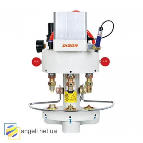 Dison DS-03-100 пневматический пресс 3х позиционный для установки металлофурнитуры