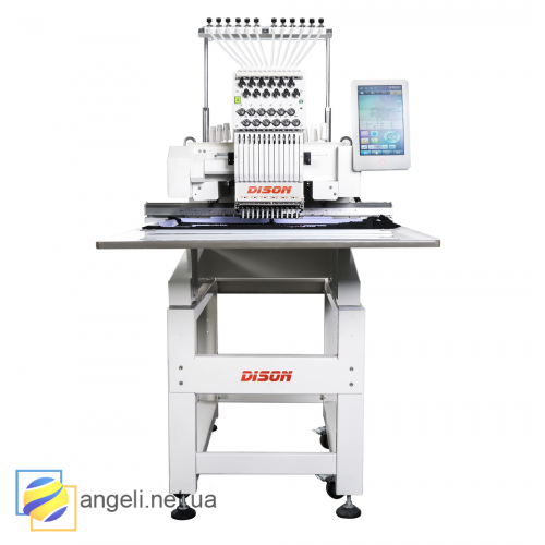 Dison DS-CT1201H 12-игольная одноголовочная вышивальная машина на деталях кроя, готовых изделиях и головных уборах