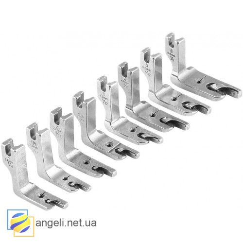 Лапка рубильник для подгибки края изделия с закрытым срезом