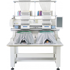 FORTEVER FT-1502HC Промислова вишивальна машина з двома вишивальними головами та платформами рукавного типу