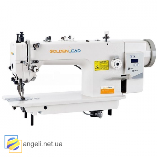 Golden Lead GL-0303D Беспосадочная одноигольная машина челночного стежка с двойным транспортом 