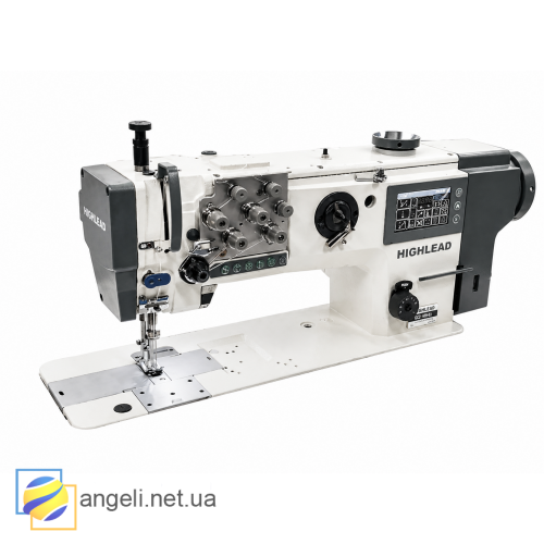 Highlead LU-620 двоголкова прямострочна машина з потрійним просуванням