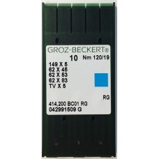 Голка Groz-Beckert 149x5, 62x45, 62x53, TVx5 для машин ланцюгового стібка 10 шт / уп