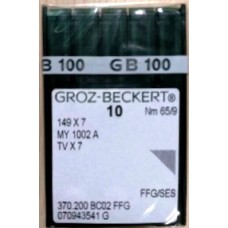 Голка Groz-Beckert 149x7, MY1002A, TVx7 FFG для ланцюгового стібка 10 шт / уп