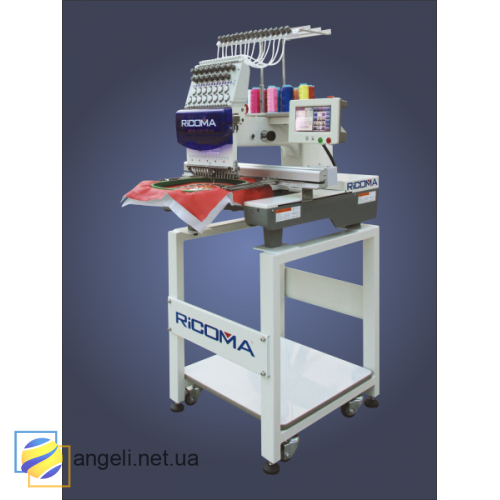Ricoma RCM-1501TC-7S 15-голкова одноголовочна вишивальна машина для головних уборів