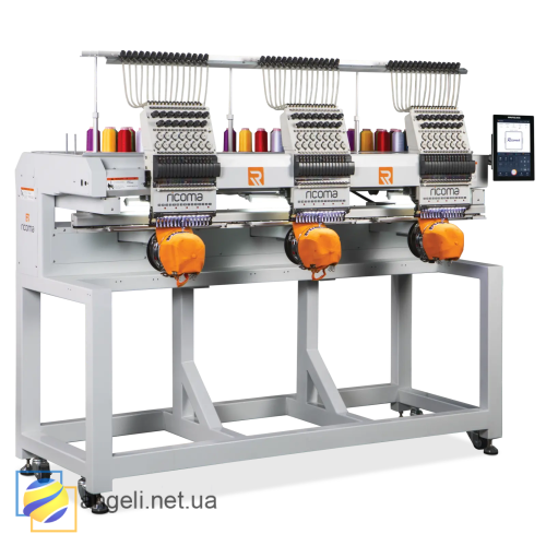 RICOMA MT-1503 TC-10S трёхголовочная 15-тиигольная вышивальная машина