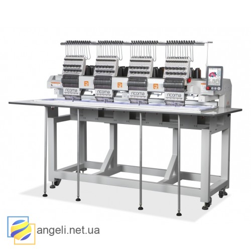 RICOMA MT-1504 TC-10S четырёхголовочная 15-тиигольная вышивальная машина