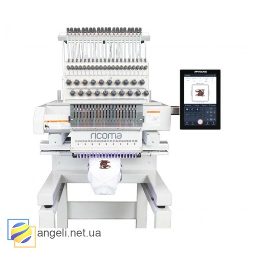 RICOMA MT-2001 TC-10S промышленная одноголовочная 20-ти игольная вышивальная машина