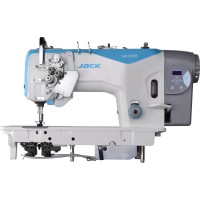  JACK JK-58450B-005 Двухигольная промышленная швейная машина с отключением игл для средних тканей