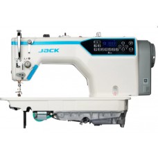 Jack A5E-A-H-7  Промислова швейна машина з автоматикою для середніх матеріалів з системою електронного вибору довжини стібка та закритим маслянним картером