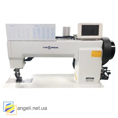 TYPE SPECIAL S204D-01/HB204-105 двухигольная промышленная швейная машина для декоративных швов на коже