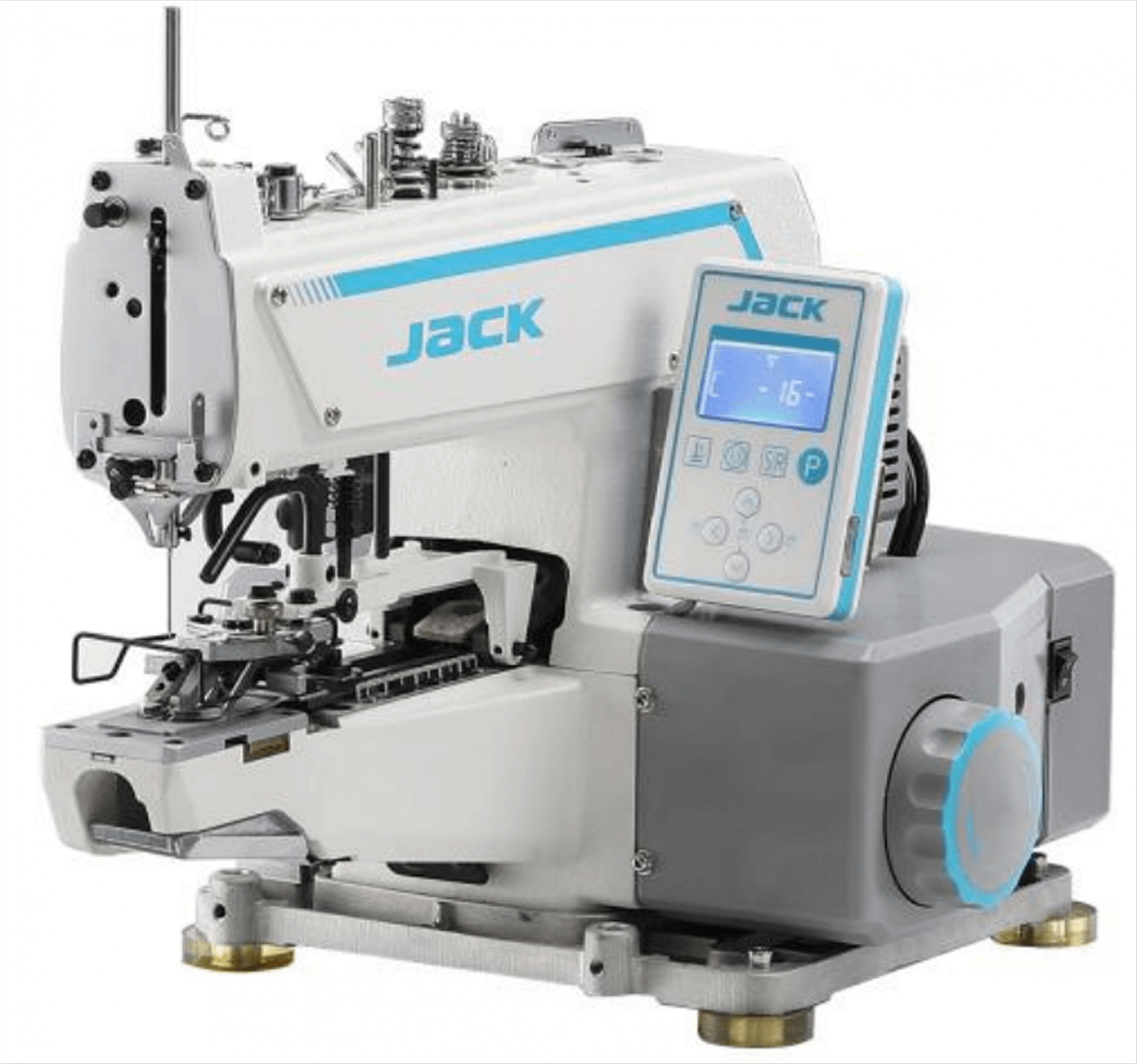 Пуговичная машина Jack T1377G-Z — панель управления