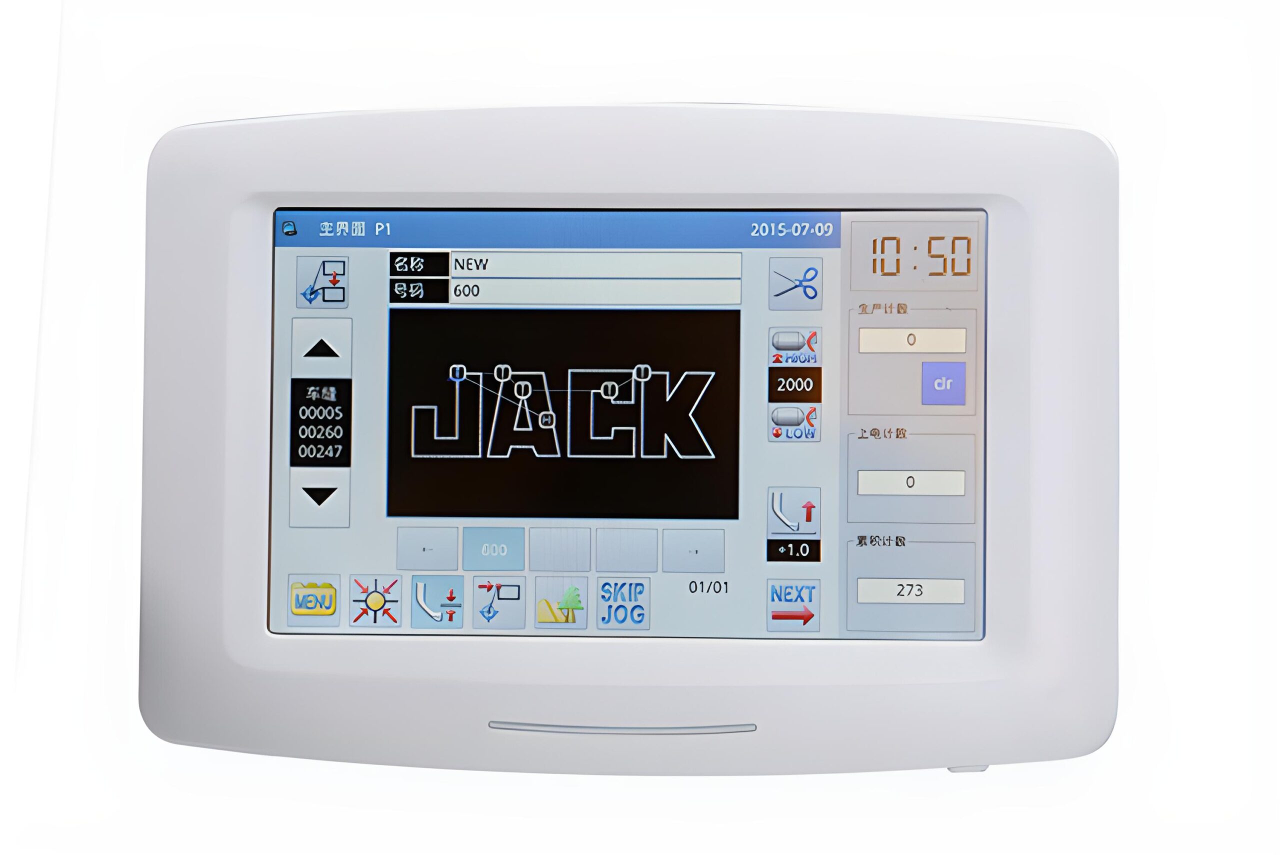 Jack JK-T3020-DII — применение на различных материалах