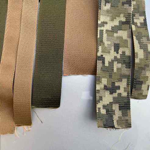 Матеріали для тактичного пошиття: стропа PP/PA, Cordura, балістичний нейлон