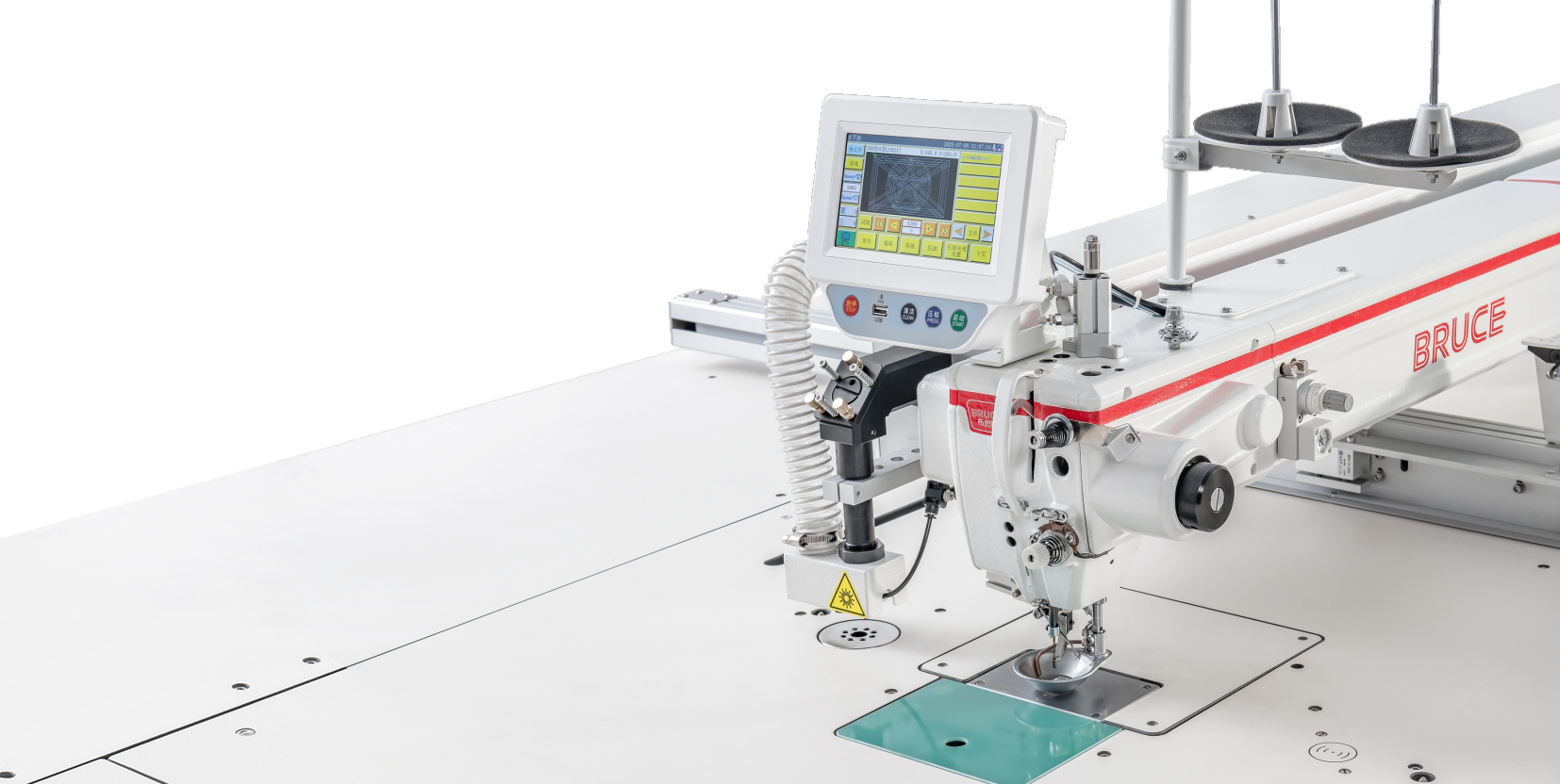 BRUCE F7000-SS-F13-X — машина шаблонного шиття